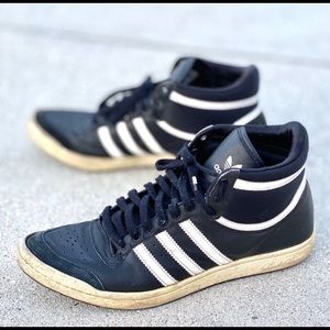 ADIDAS sleek series HIGH TOP sneakers — womens 8